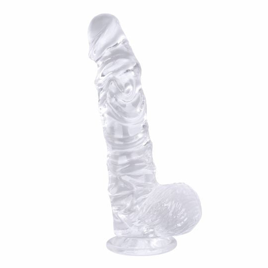 Dildo semitransparente 15.cm