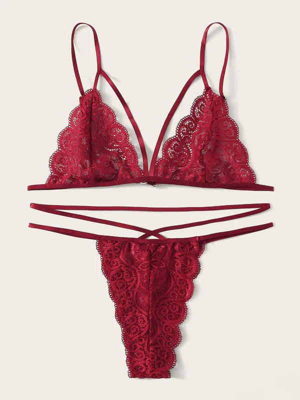 coordinado rojo talla LaRGE