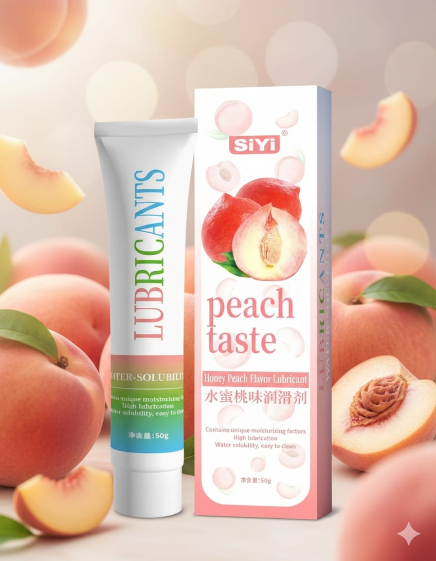 Lubricante comestible siyi sabor durazno