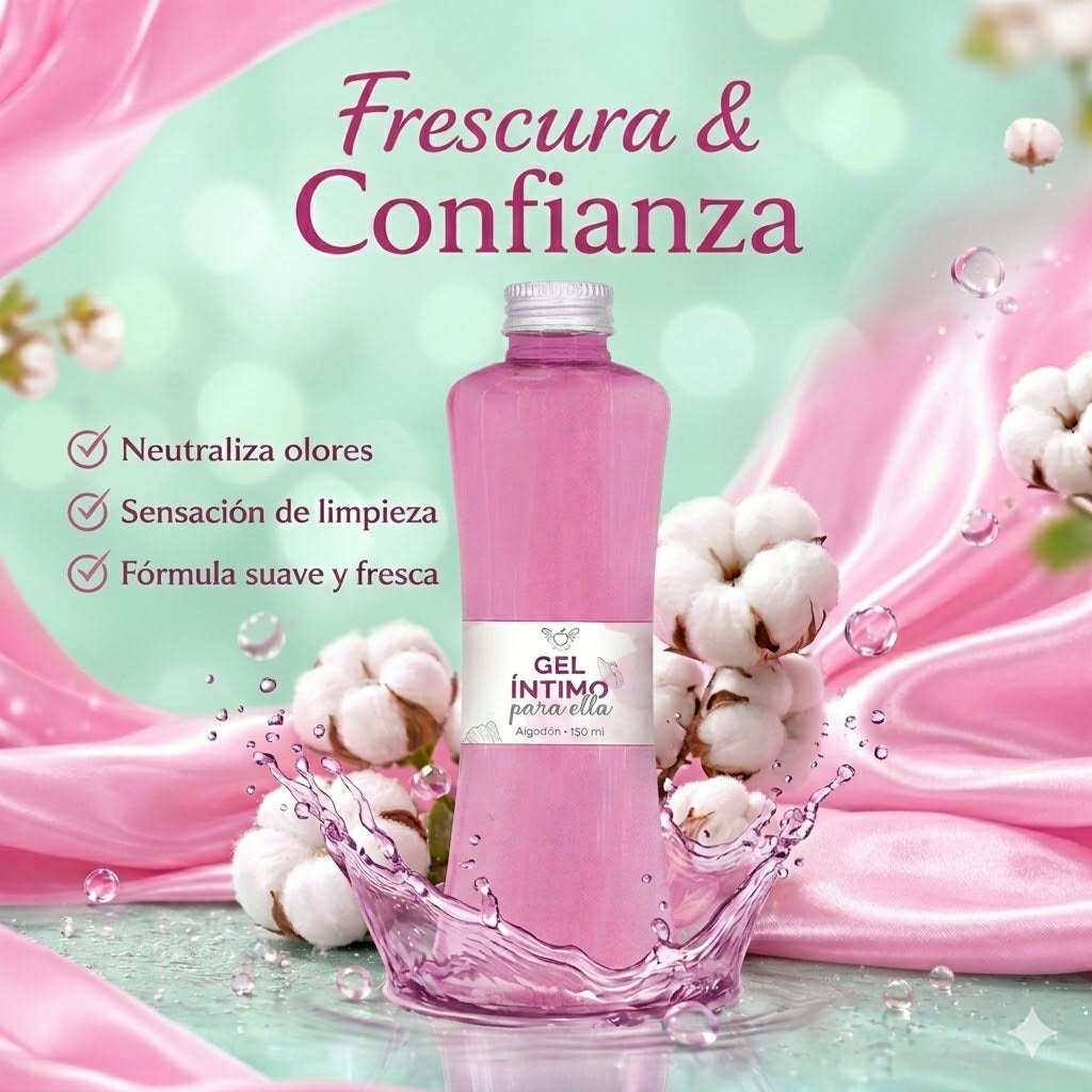 Gel para limpieza intima