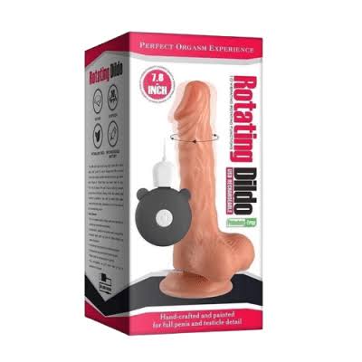 Rotating dildo 7.8