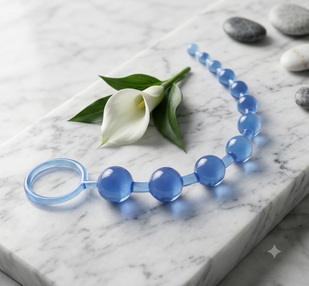 rosario anal azul