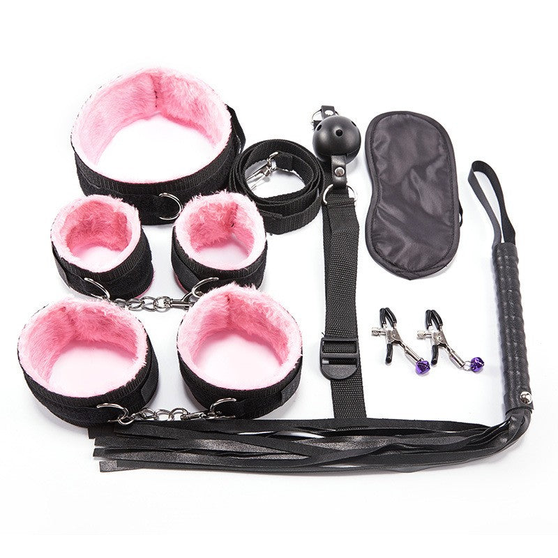 kit sado rosa-negro