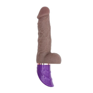 Dildo  vibrador y rotador recargable