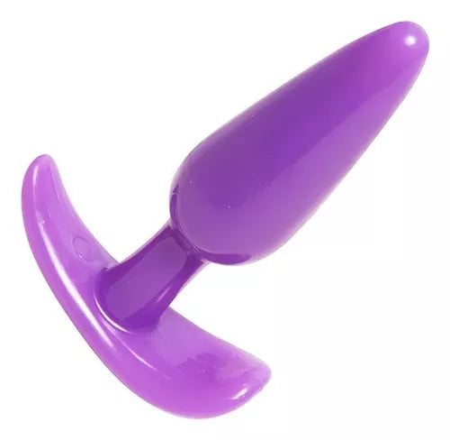 Plug anal de silicon rosa grande