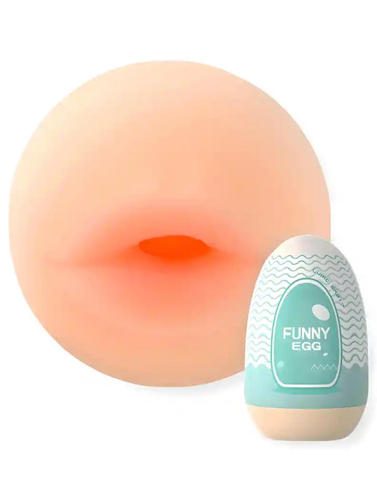 Funny Egg - Mini Huevo Masturbador Masculino Con Forma De Boca Realista