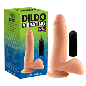 Ultra Realistic Vibrating Dildo 6.9