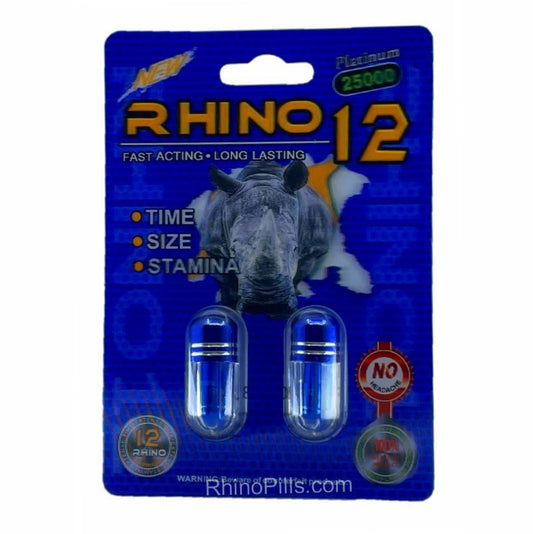 RHINO 12.  25000 PLATINUM