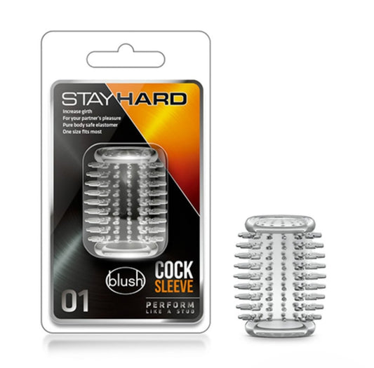 Cock Sleeve 01 Clear Blush Novelties BL-00102