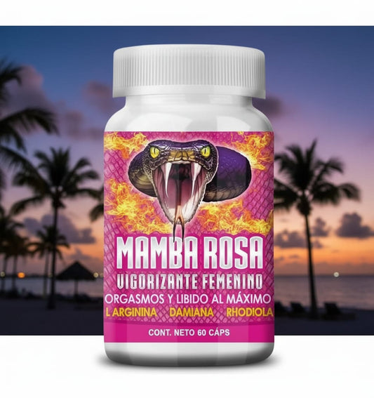 Mamba Rosa Vigorizante para Mujer 60caps