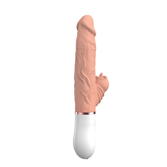 Vibrador con estimulador s558