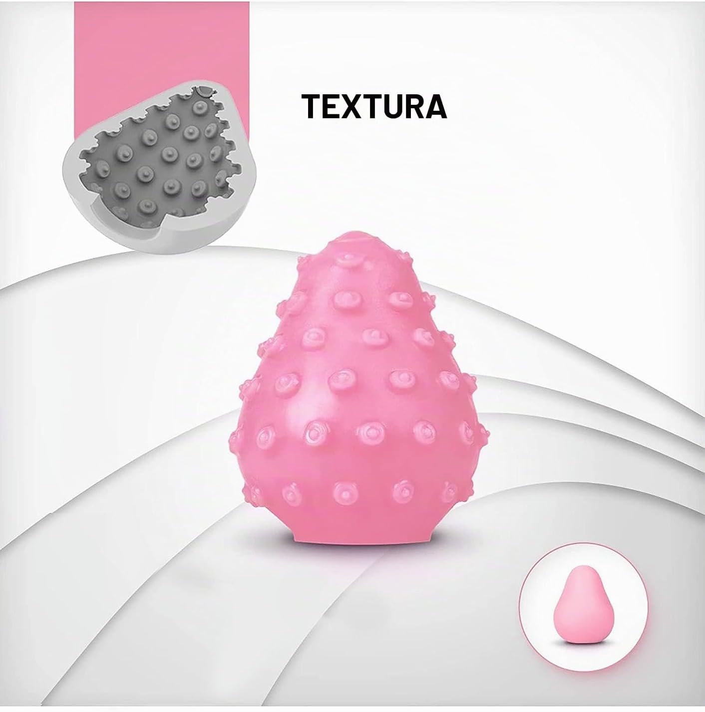 huevo masturbador gegg rosa