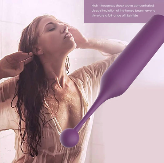 vibrador con estimulador de clitoris  (intercambiable)