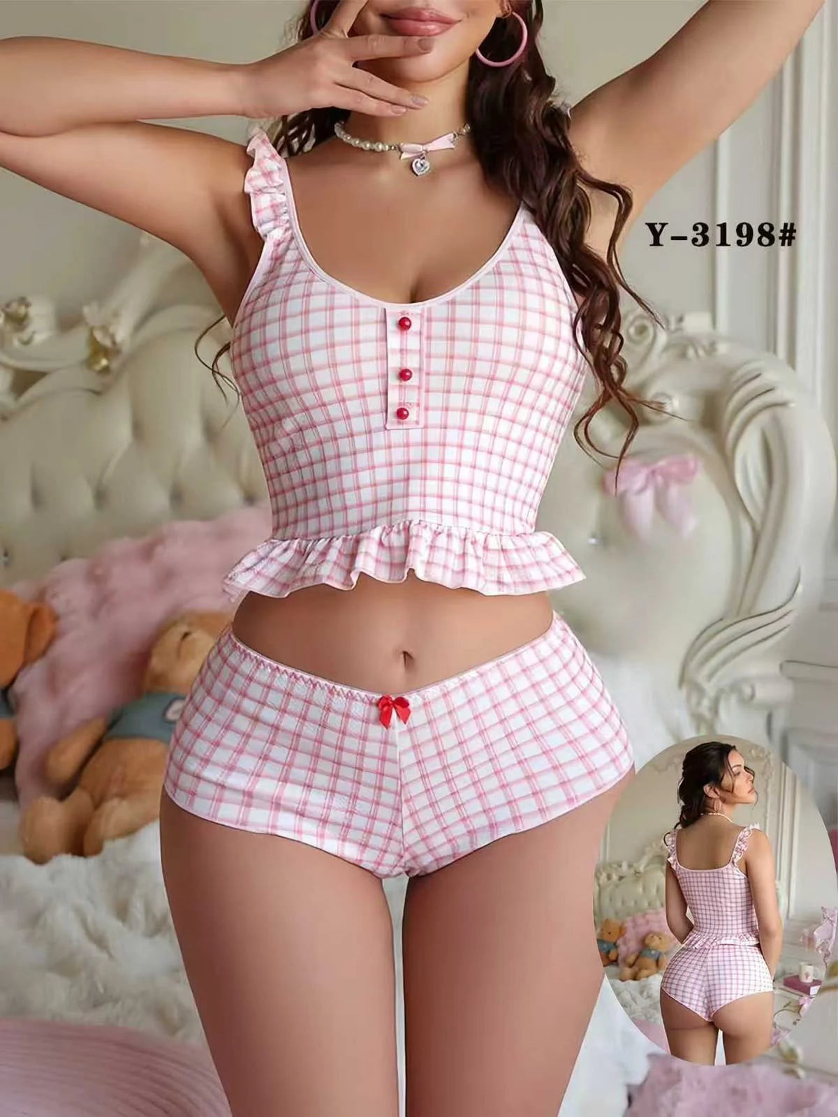 PIJAMA ROSA S/M