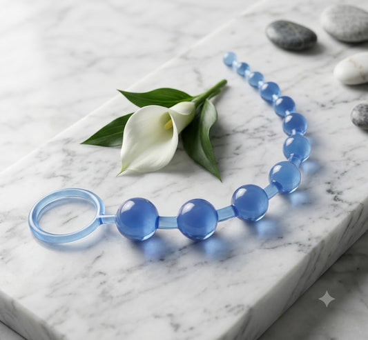 rosario anal azul