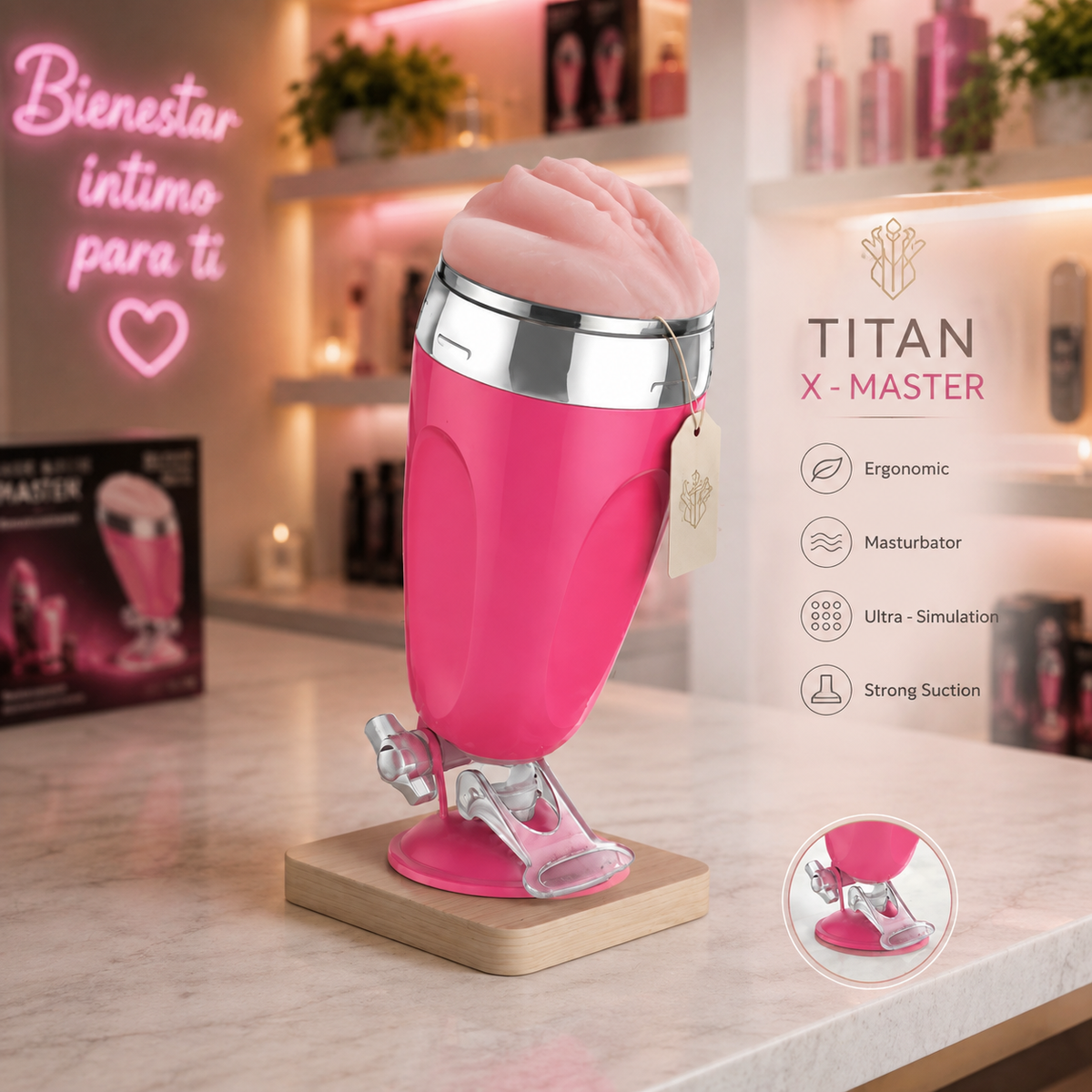 Masturbador Realista x5 cup